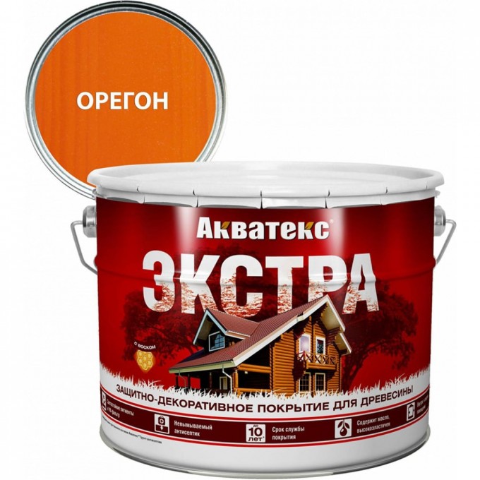 Защитно-декоративное покрытие АКВАТЕКС акватекс-экстра 259786